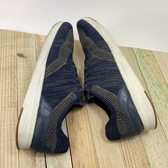 Cole Haan Grandpro Runner Stitchlite Shoes Mens Size 11 M Knit Navy Blue C27763 main image 5